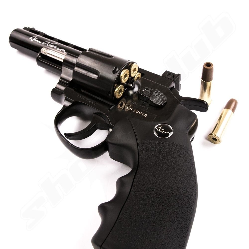 Dan Wesson CO2 Revolver 4 Zoll Kaliber 4,5mm Stahl BBs Bild 3