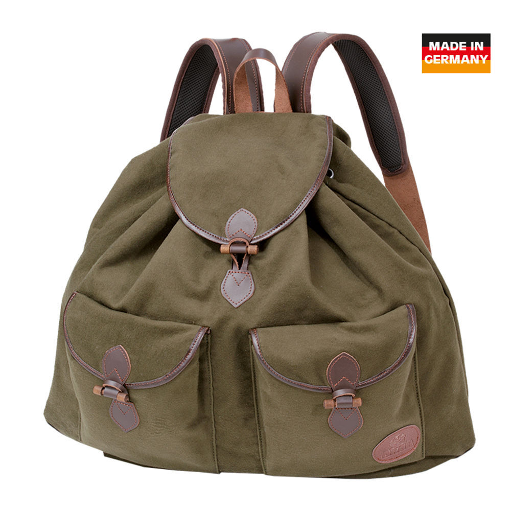 AKAH Velveton Rucksack - 27,5 Liter Fassungsvermgen grn/braun