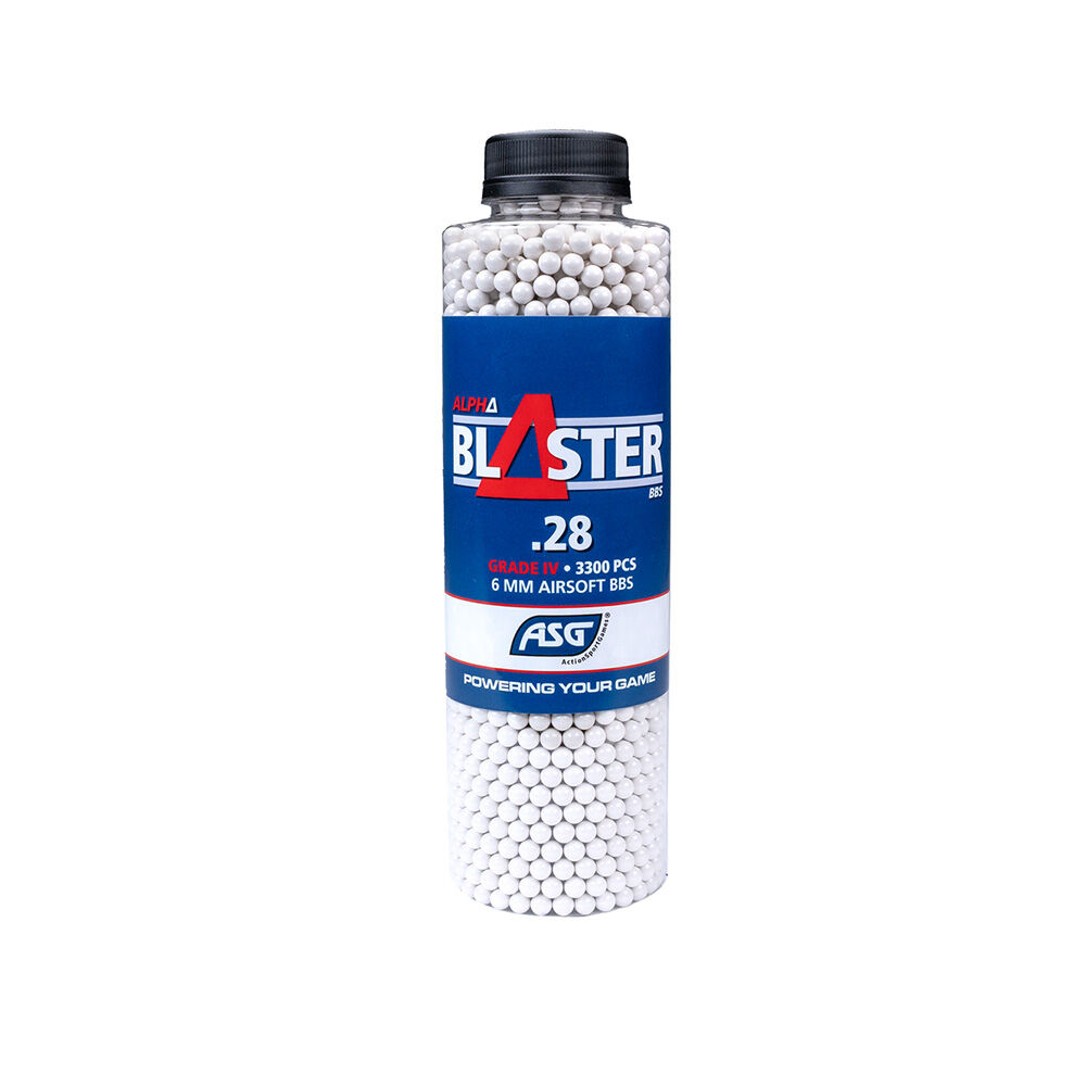 ASG Alpha Blaster Airsoft BBs 0,28g 3300 Stck 6mm BB Plastik