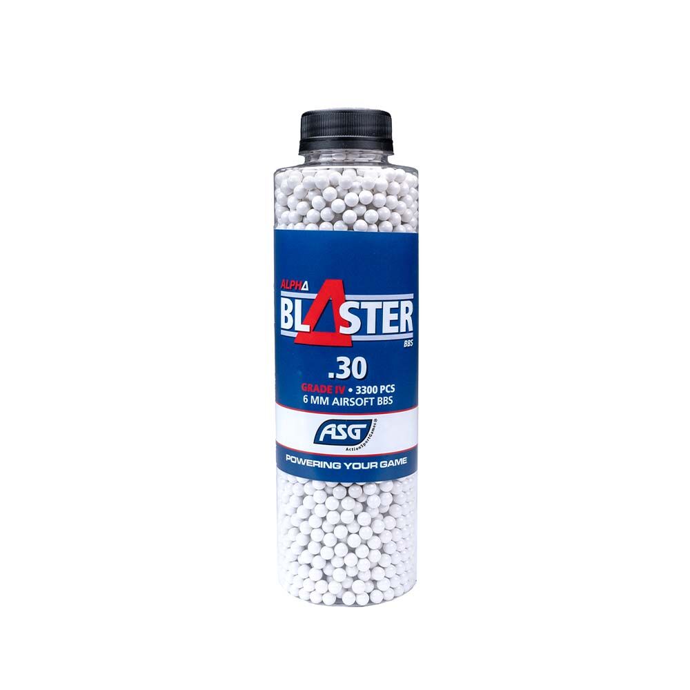 ASG Alpha Blaster Airsoft BBs 0,30g 3300 St�ck 6mm BB Plastik