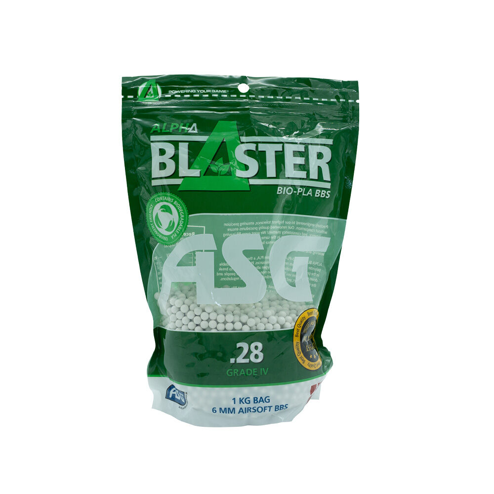 ASG Alpha Blaster Bio Airsoft BBs 0,28g 6mm BB 1 kg Beutel