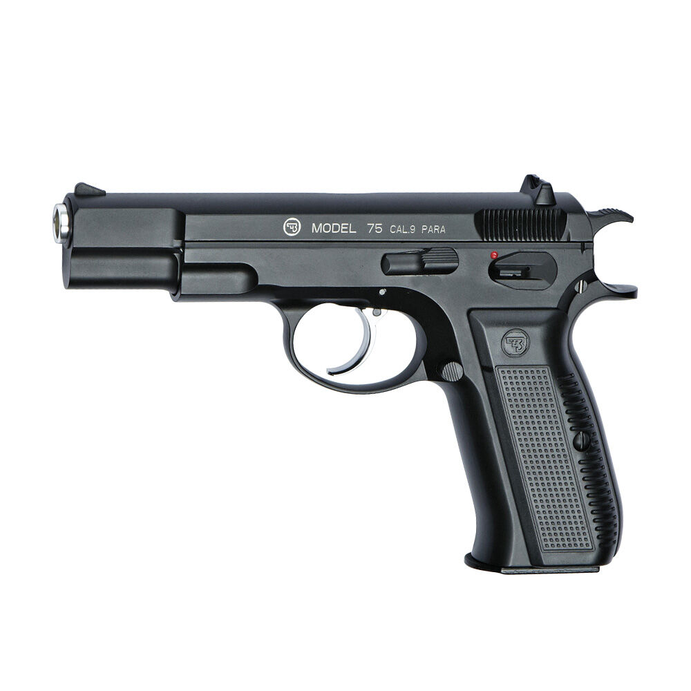 ASG CZ 75 Airsoft Pistole Gas Blow Back 6mm BB schwarz