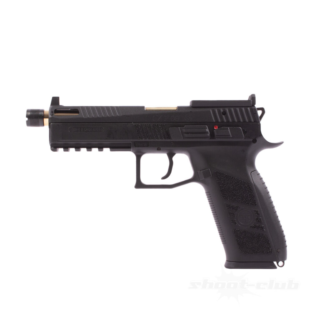 ASG CZ P-09 OR Co2 Airsoftpistole Blowback 6 mm BB Schwarz