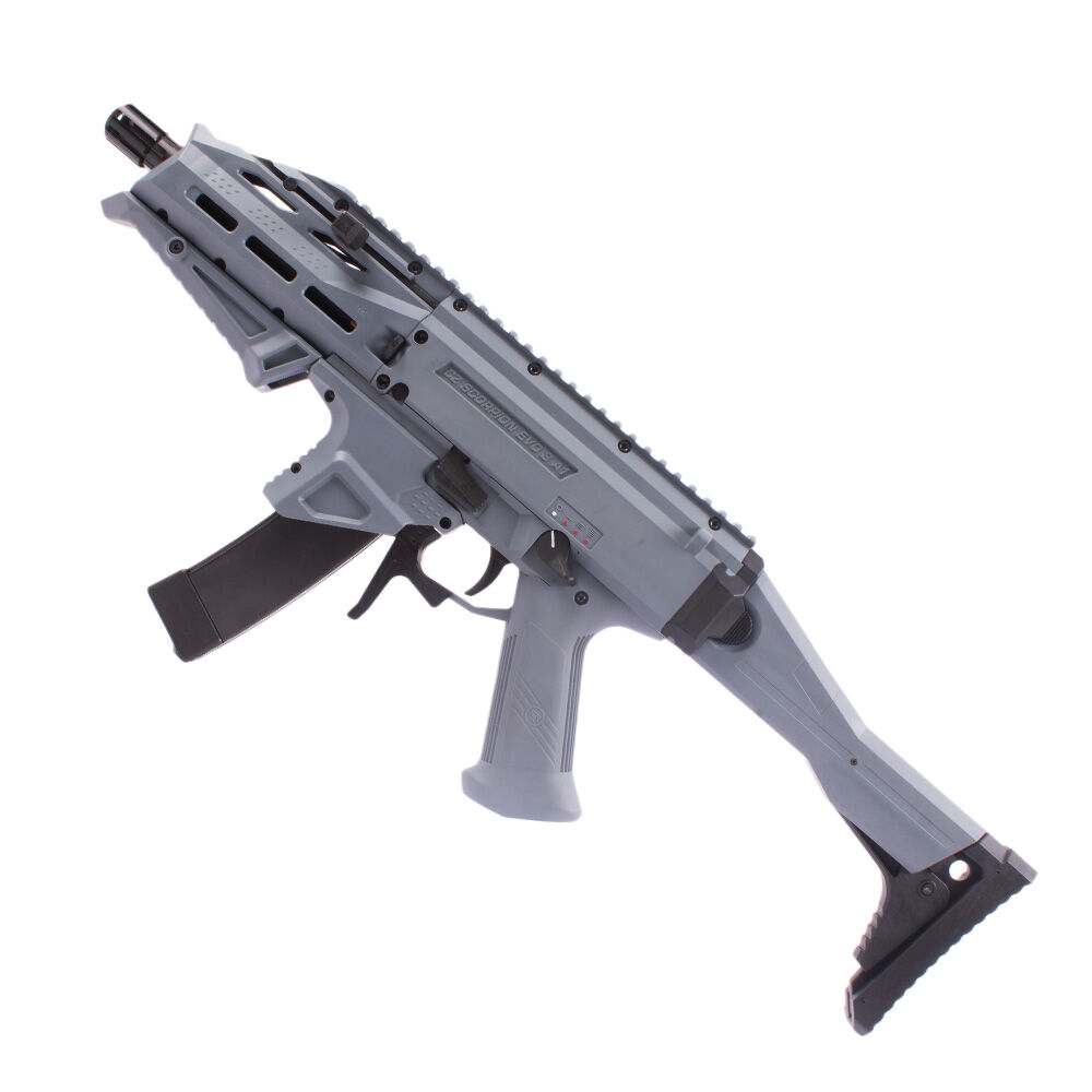 ASG CZ Scorpion EVO 3 A1 ATEK Airsoft S-AEG 6 mm BB Battleship Grey Dual Tone