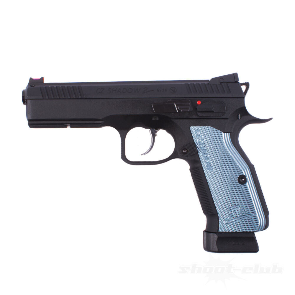 ASG CZ Shadow 2 Co2 Pistole GBB .4,5mm BB schwarz blau