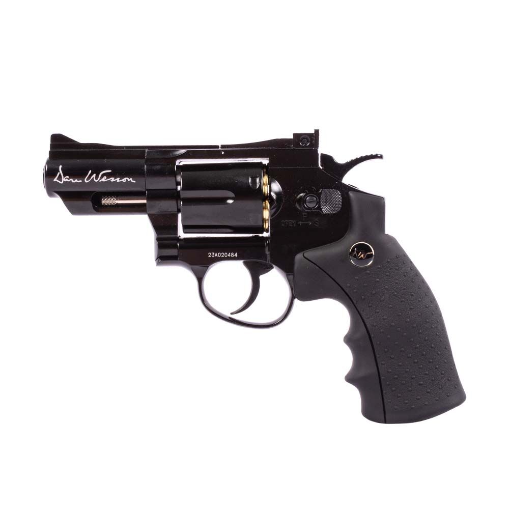 ASG Dan Wesson 2,5 Zoll Airsoft CO2 Revolver 6mm BB Schwarz
