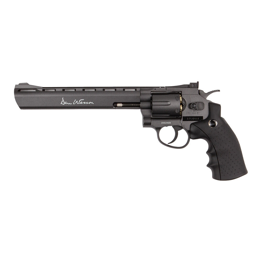 ASG Dan Wesson 8 Zoll Airsoft Revolver Co2 6mm BB grau