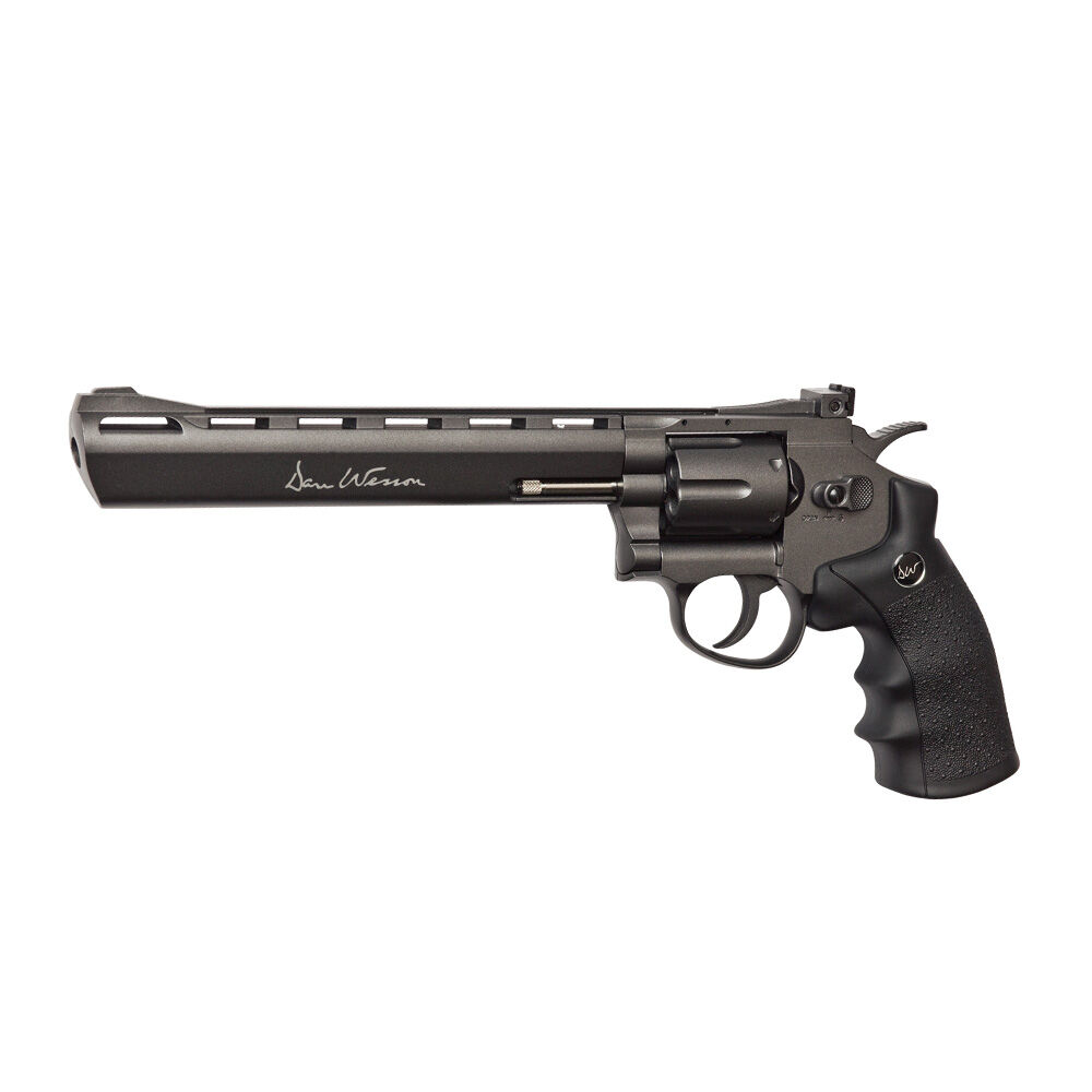 ASG Dan Wesson 8 Zoll Airsoft Revolver Low Power Version Co2 6mm BB Grey