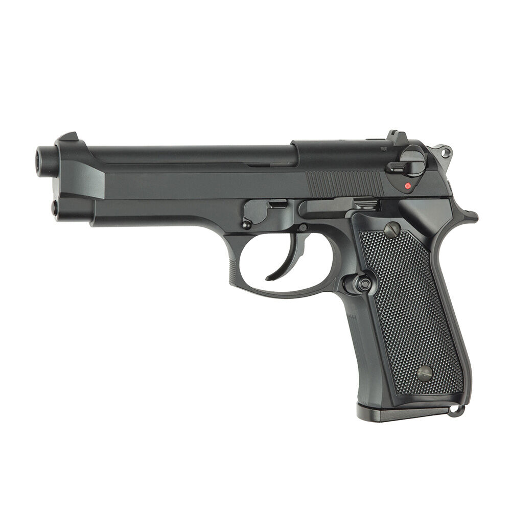 ASG M9 Full Polymer Version Airsoft Pistole Gas 6mm BB schwarz