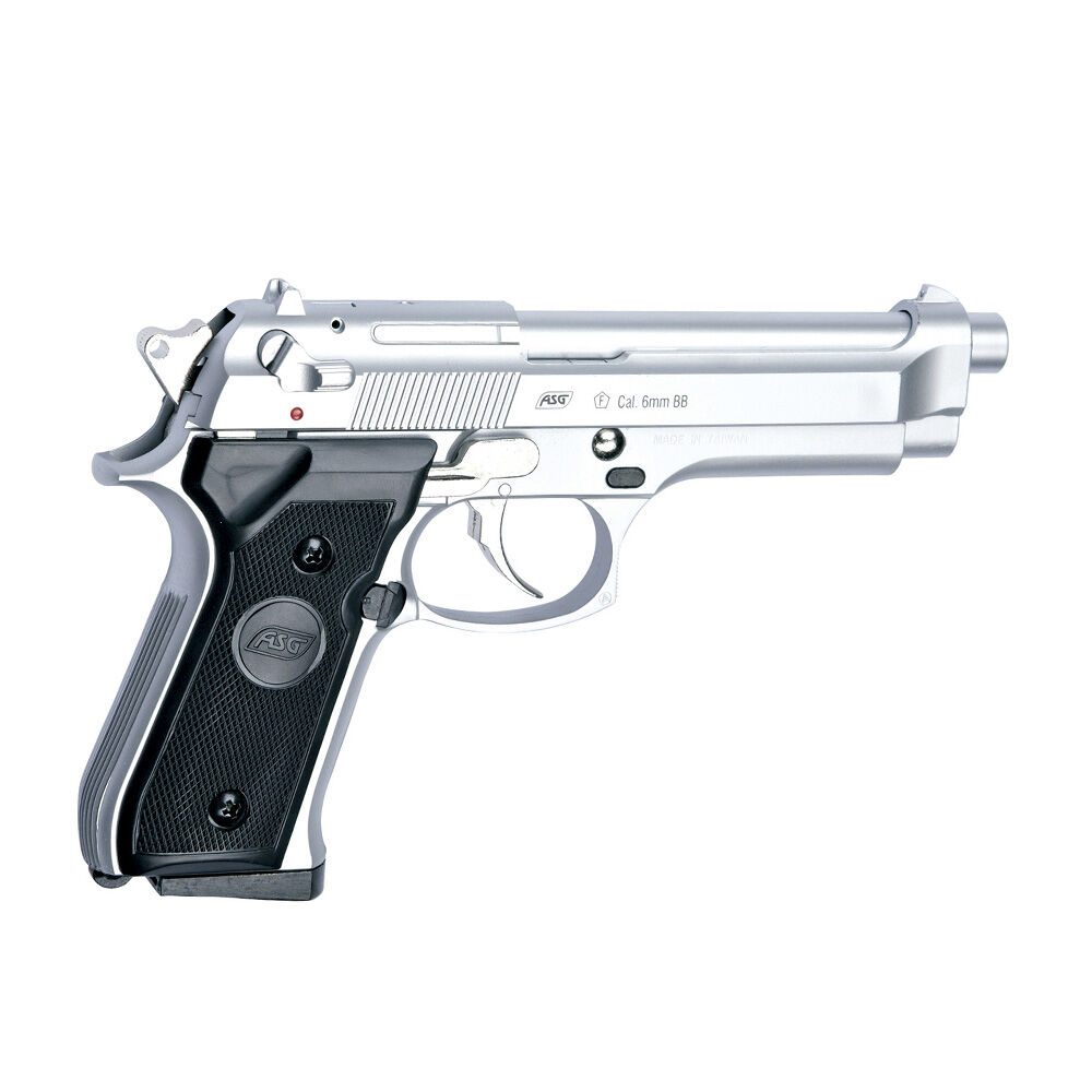 ASG M92F Airsoft Pistole Gas 6mm BB Silver