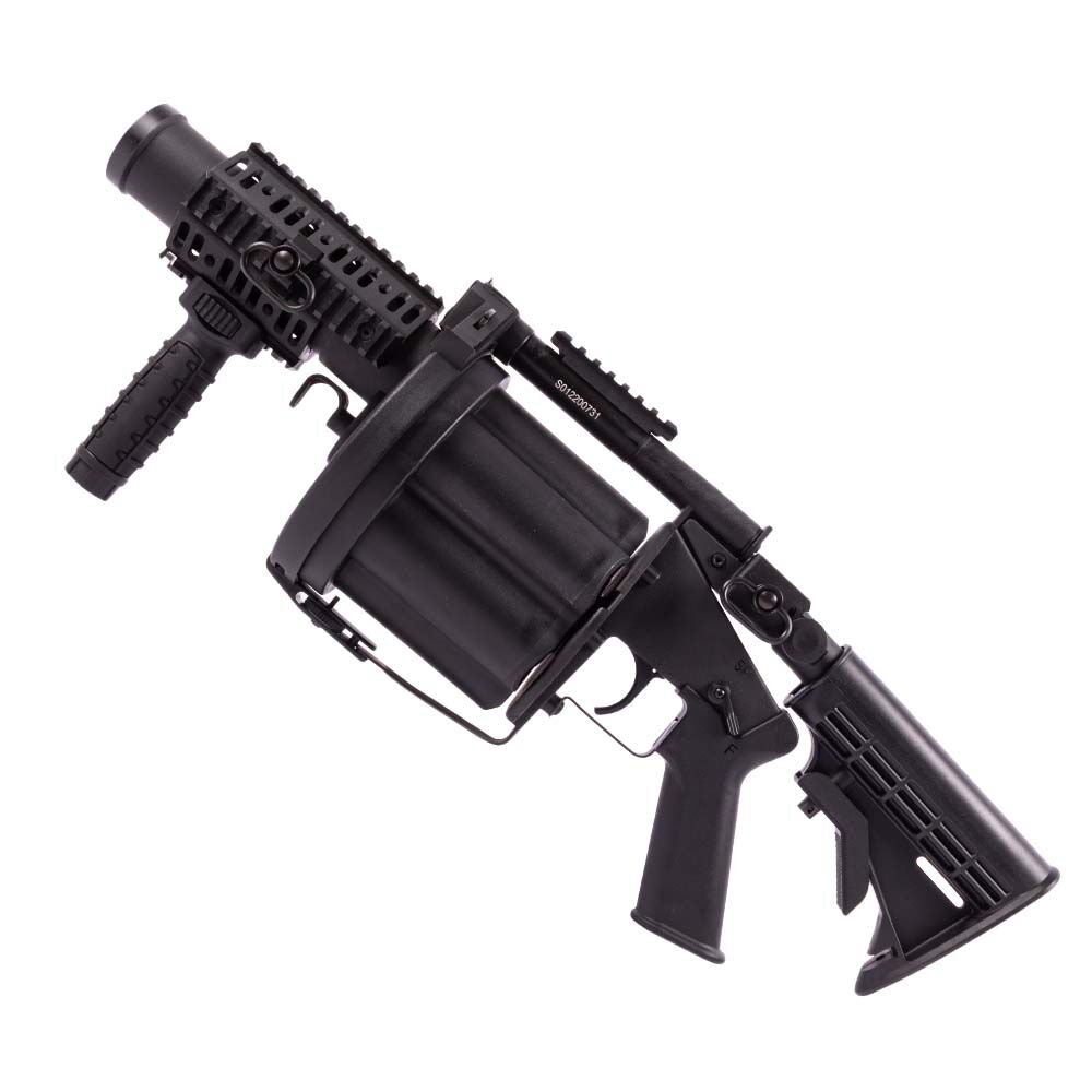 ASG Multiple Airsoft Grenade Launcher 6 Schuss Schwarz