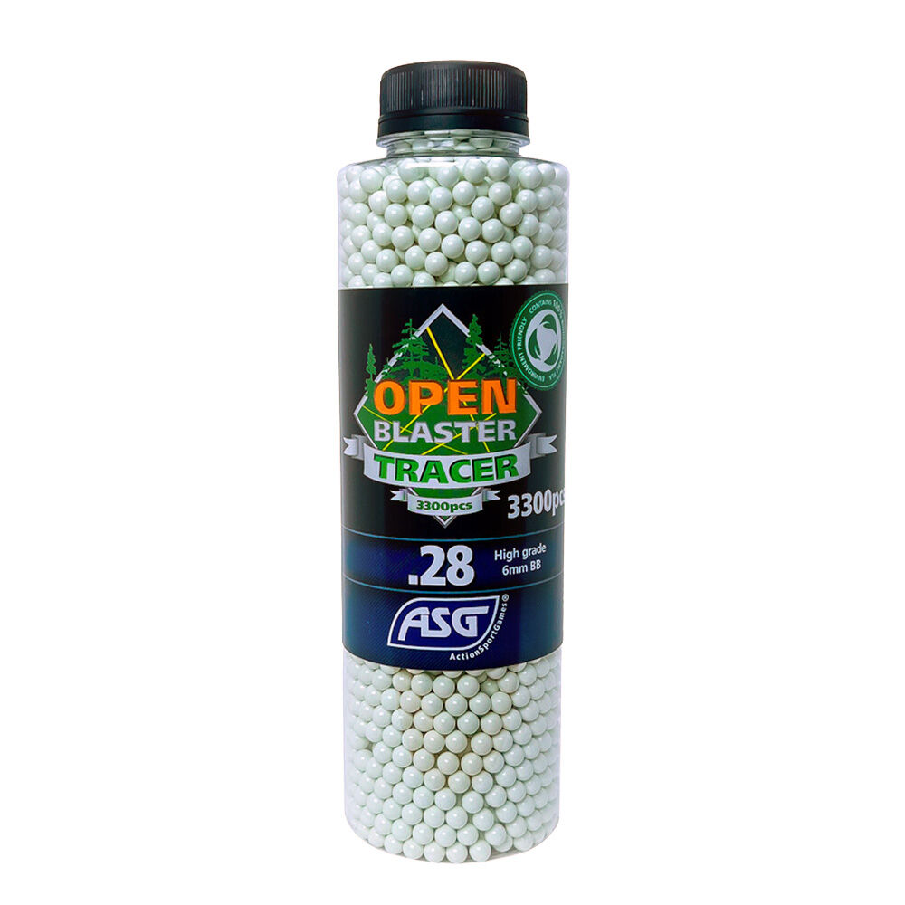 ASG Open Blaster Tracer BBs 0,28g Airsoft BBs 6mm 3300 Schuss