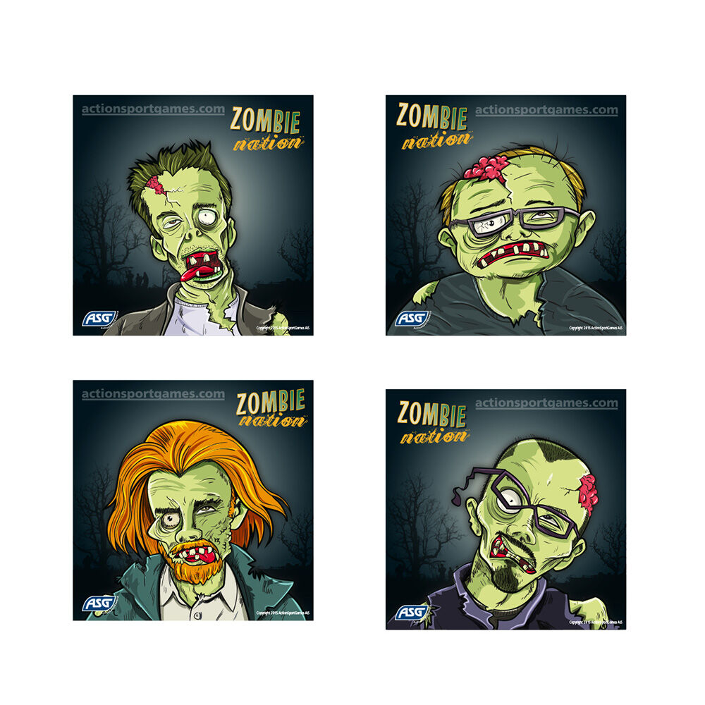 ASG Zielscheiben Zombie 100 Stck