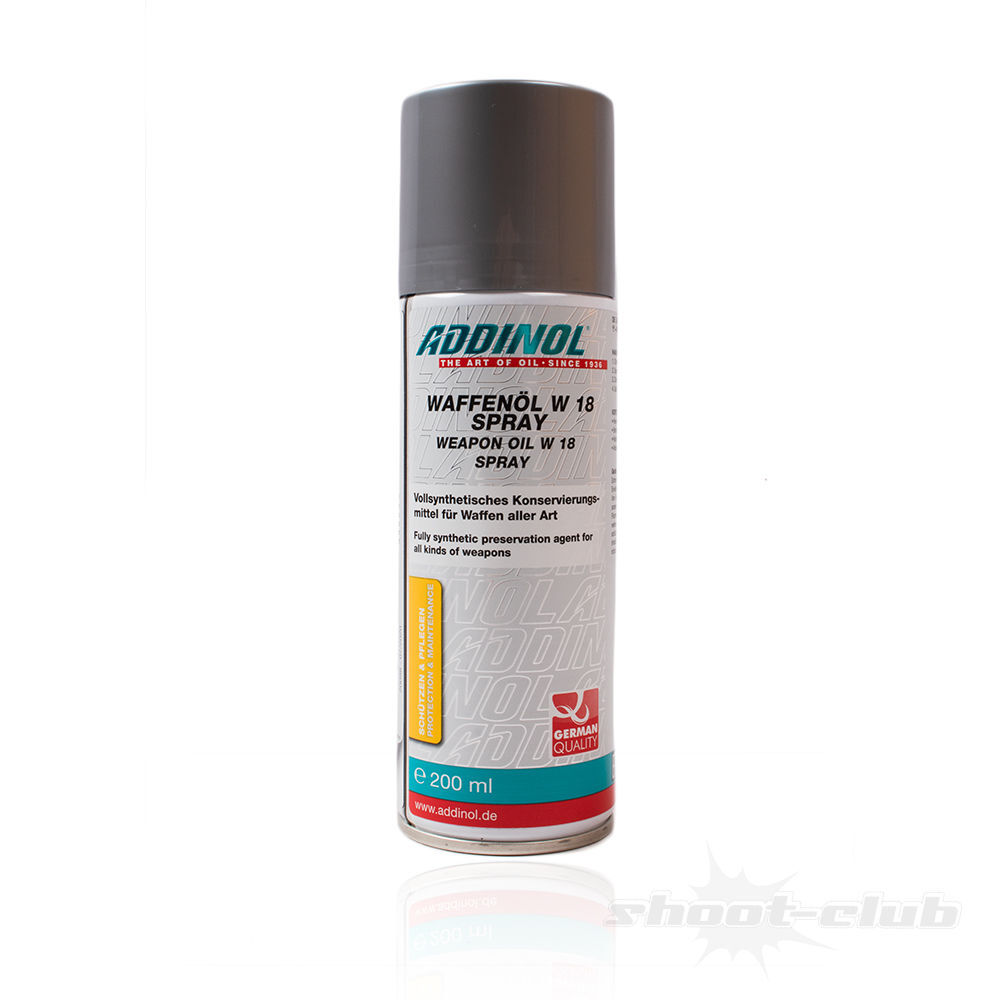 Addinol Waffenl W18 200ml Sprhdose - Schutz & Pflege f. Waffen aller Art