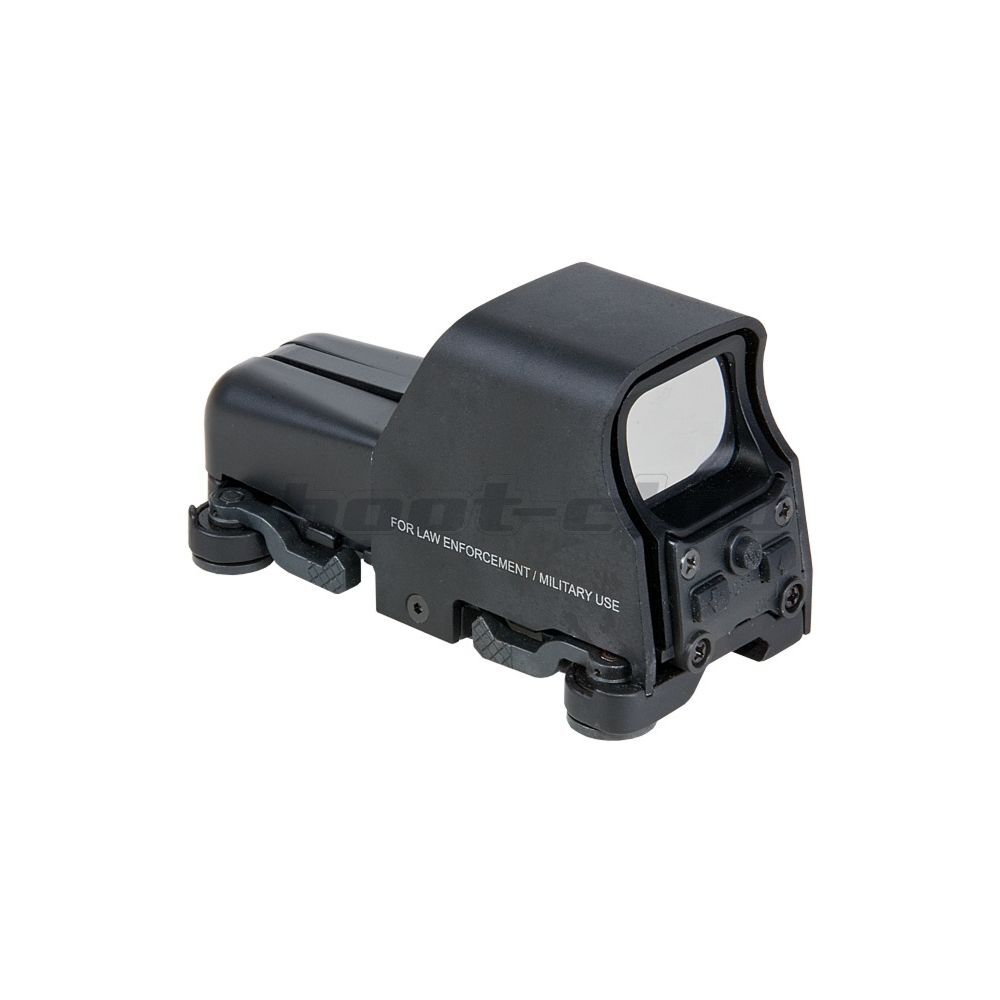 AimO Airsoft Red Dot Sight Holo553 Style QDMount Black