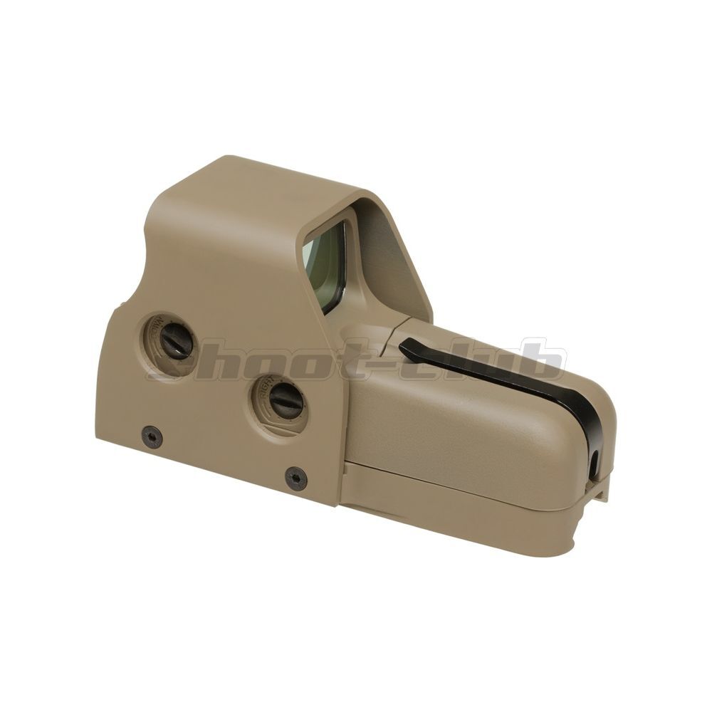 Aim-O Airsoft Red Dot Sight Holo553 Style QD-Mount - TAN