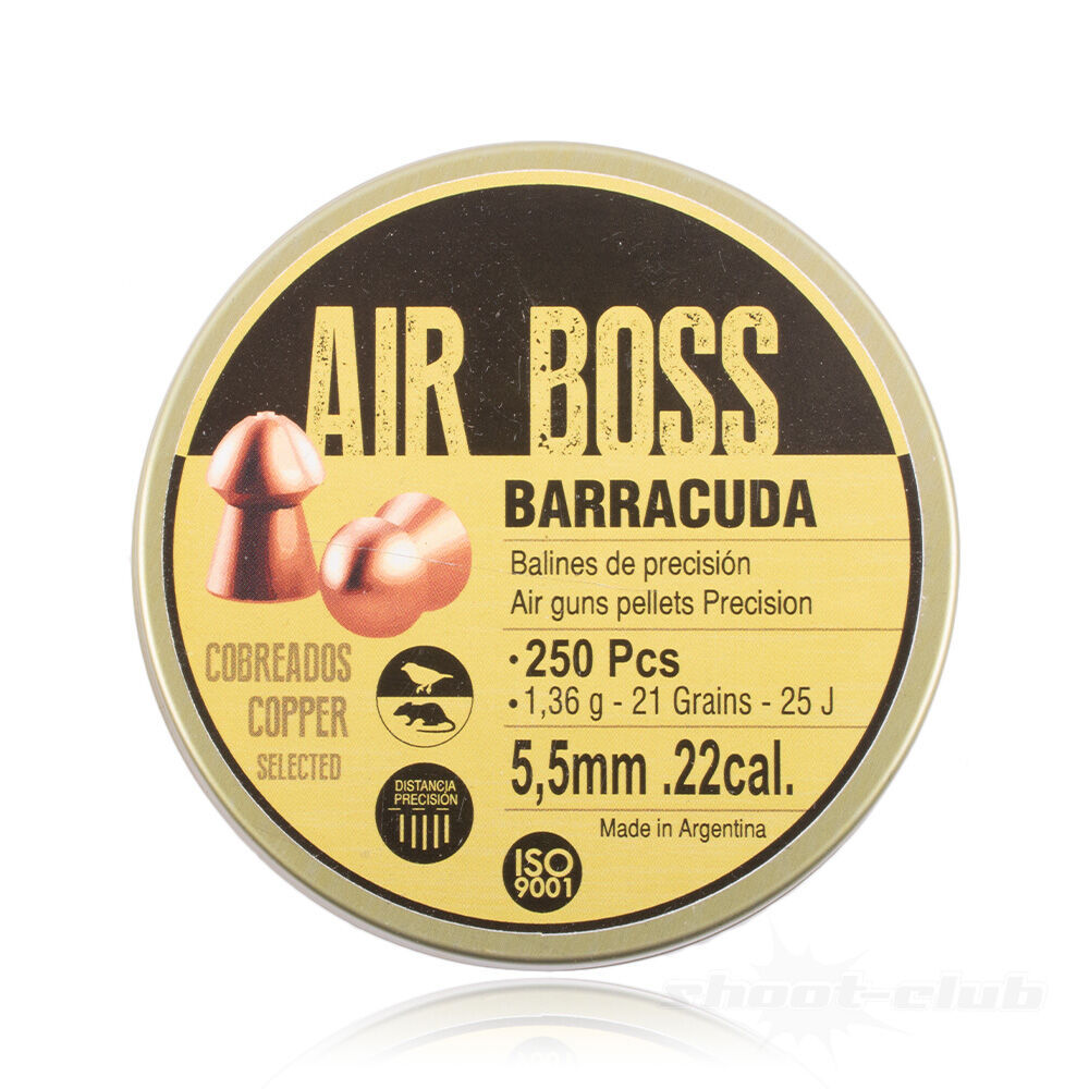 Air Boss Barracuda Diabolos .5,5mm 1,36 g 250 Stk