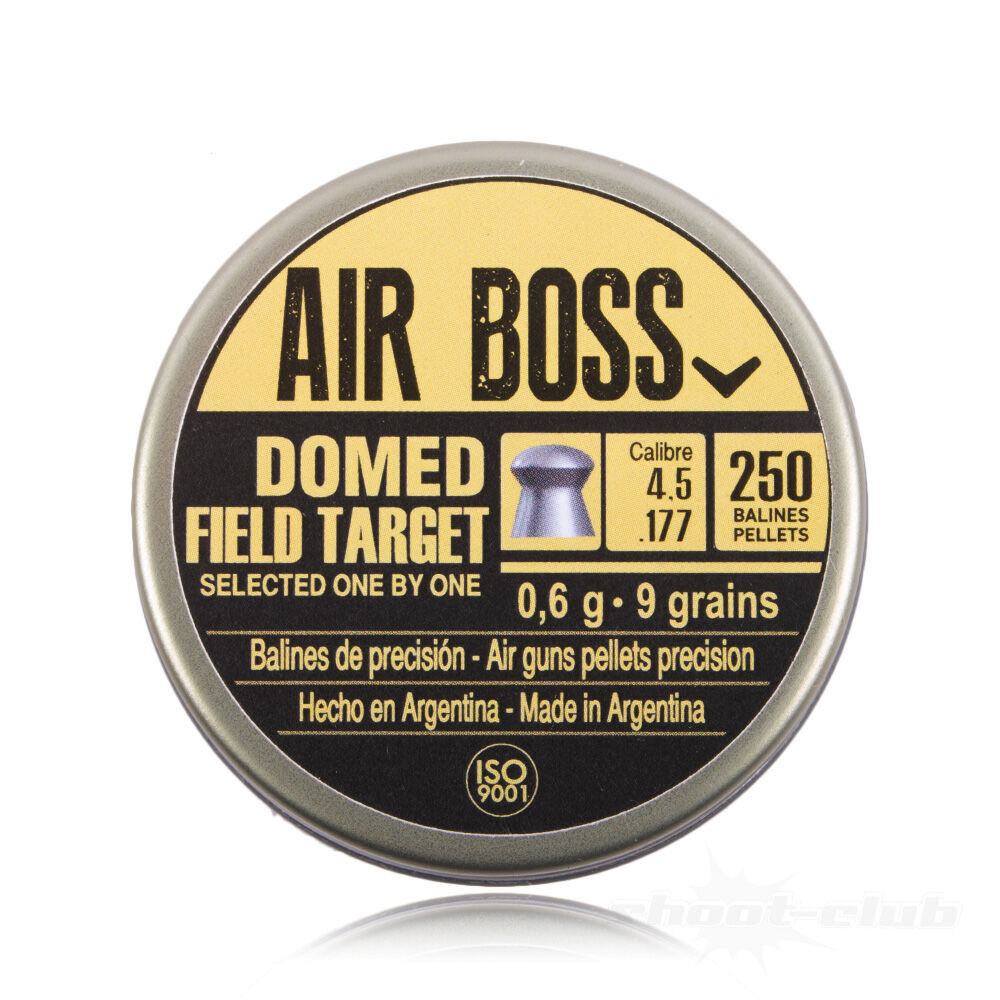 Air Boss Domed Field Target Diabolos .4,5mm 0,60 g 250 Stk