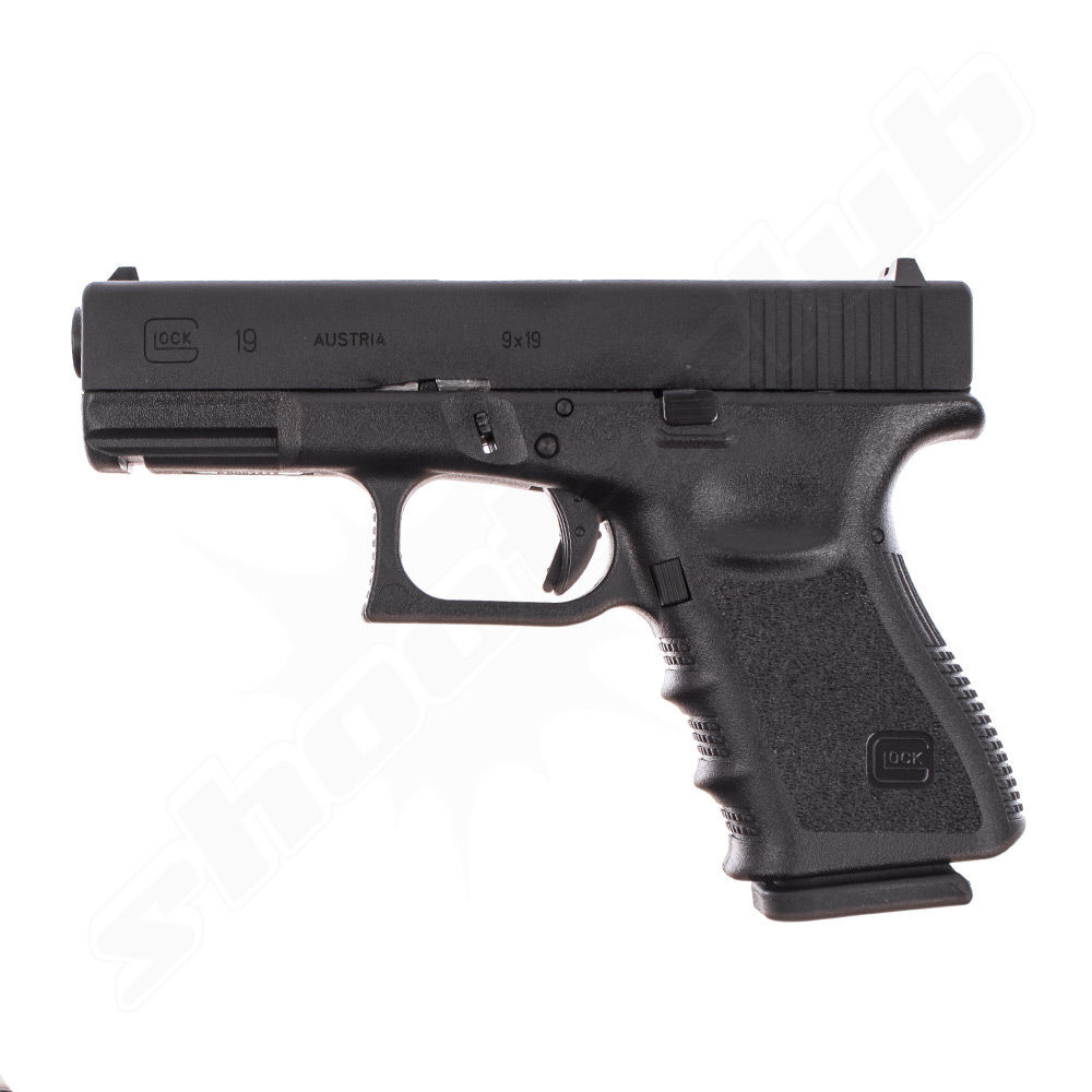 Airsoftpistole Glock 19 Gen.3/ 6mm GBB - schwarz