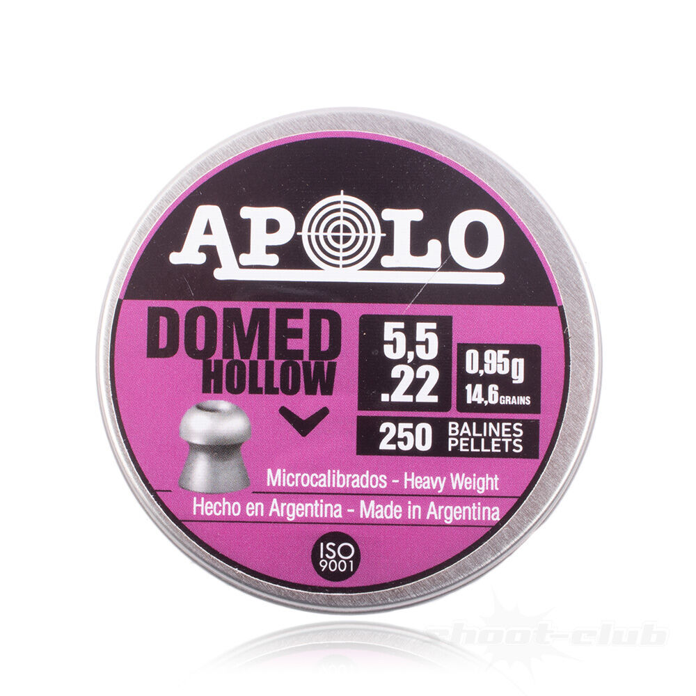 Apolo Domed Hollow Diabolos 5,5mm 0,95 g 250 Stk