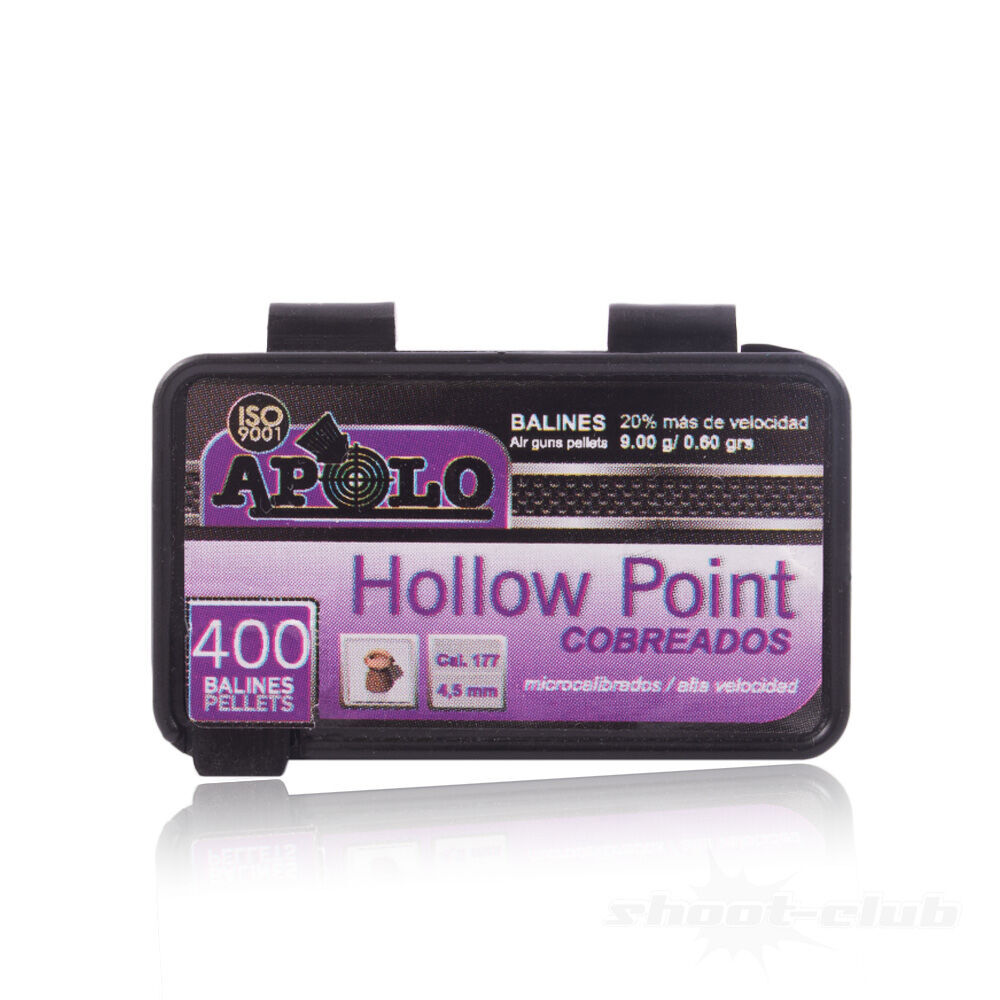 Apolo Hollow Point Diabolos 4,5mm 0,60 g 400 Stk