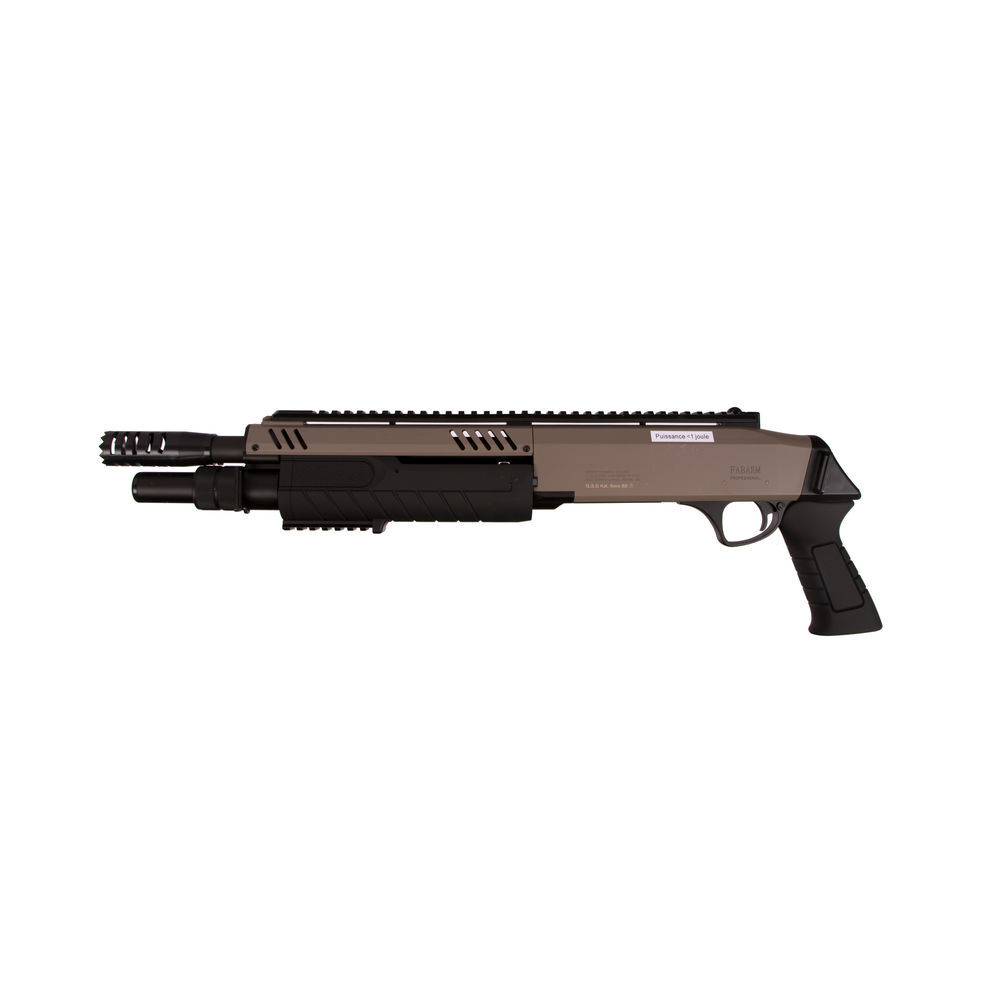 BOmanu. Fabarm STFS12 11in tan Spring Airsoft Shotgun ab18