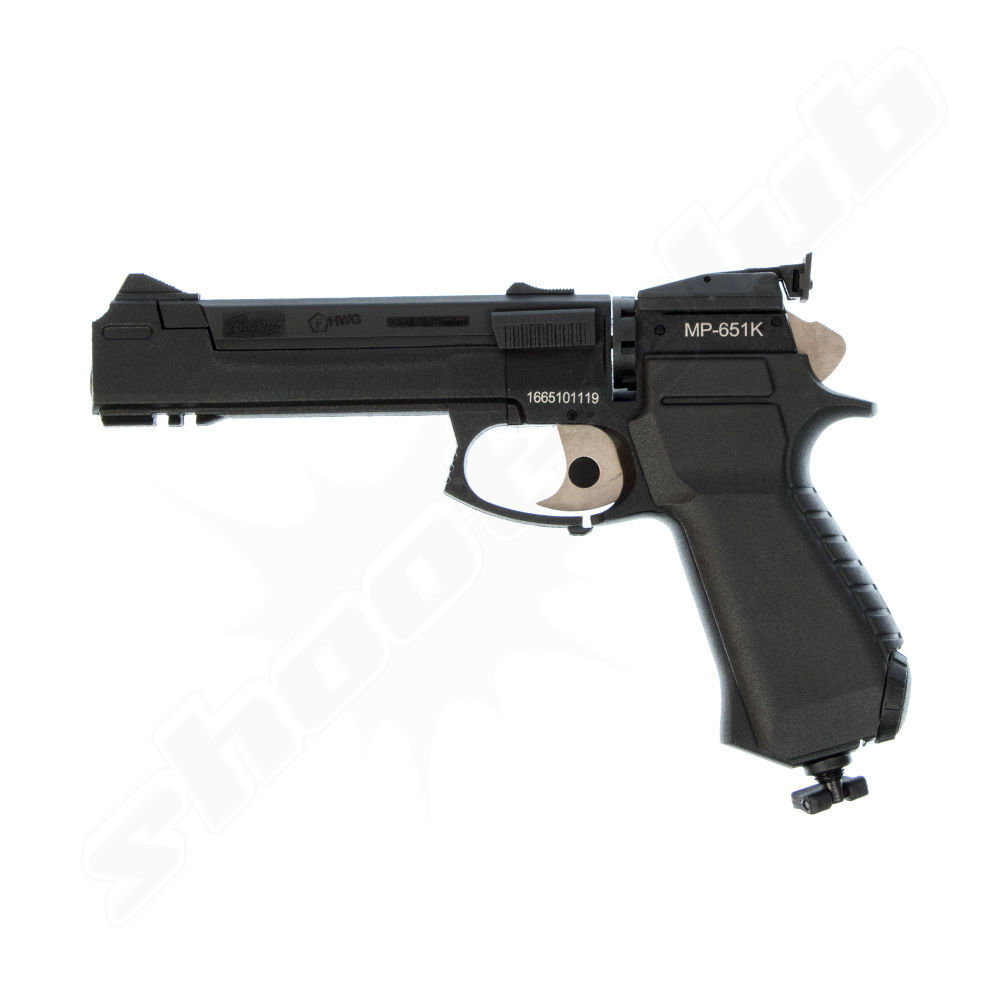 Baikal Mp 651k Co2 Pistole 4 5mm Stahl Bbs Diabolo