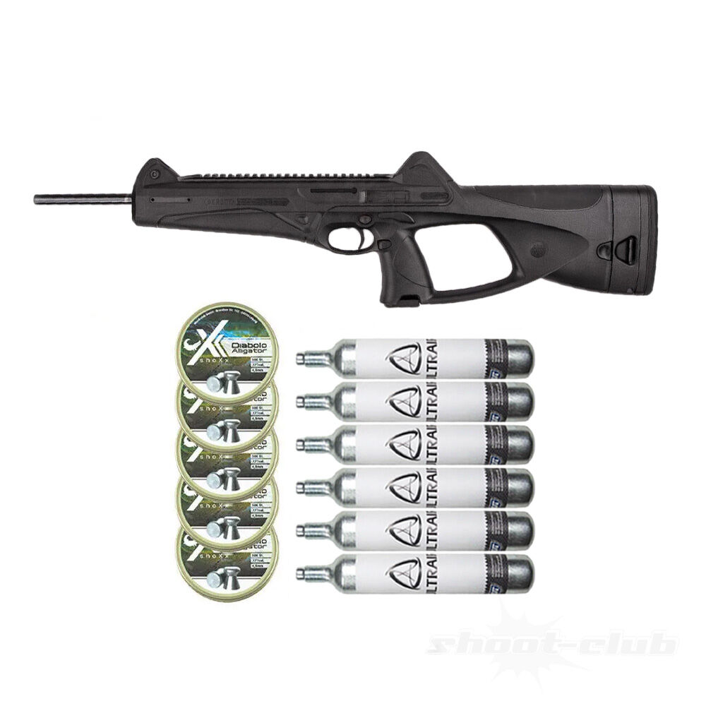 Beretta Cx4 Storm Kal. 4,5mm Set + Diabolos & CO2 Kapseln