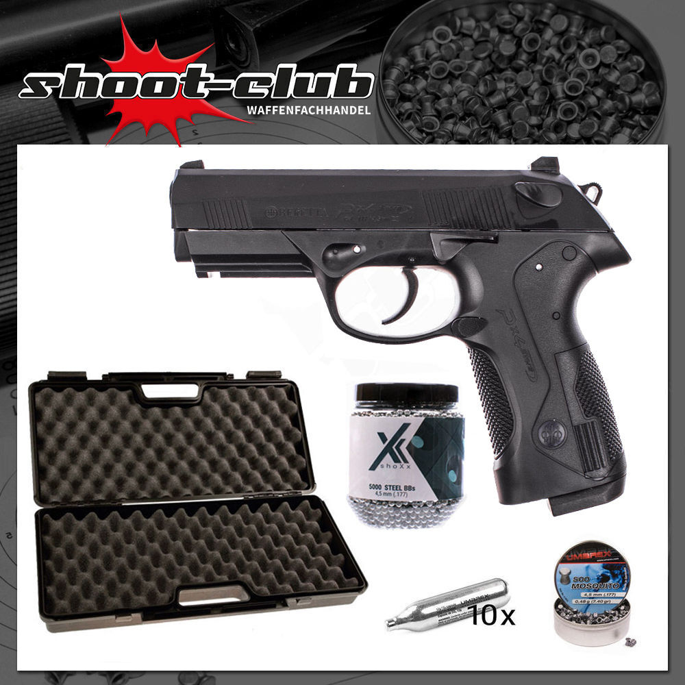 Beretta Px4 Storm CO2 4,5mm BBs & Diabolos - Koffer-Set