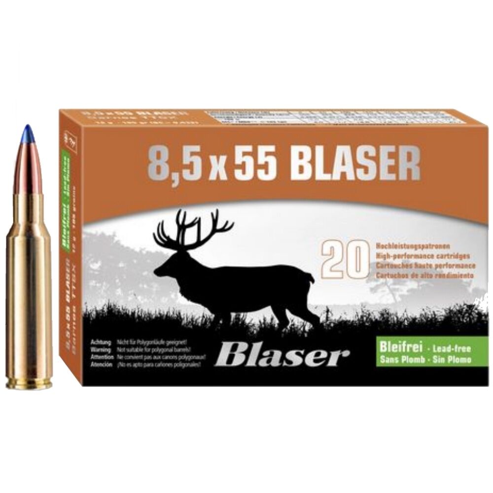 Blaser Barnes TTSX 10,4g 160grs 8,5x55 Bleifrei