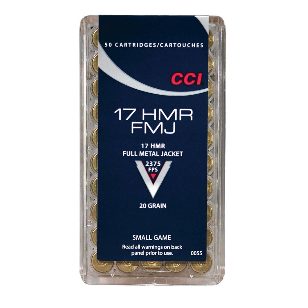 CCI FMJ .17HMR 20Grs. 50 Schuss Kleinkaliber Munition