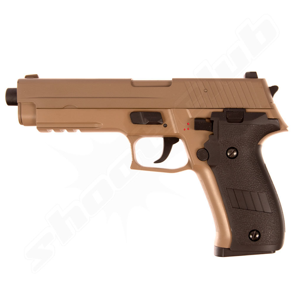 CYMA CM.122 P226 AEP 0,5J Airsoft Pistole - TAN