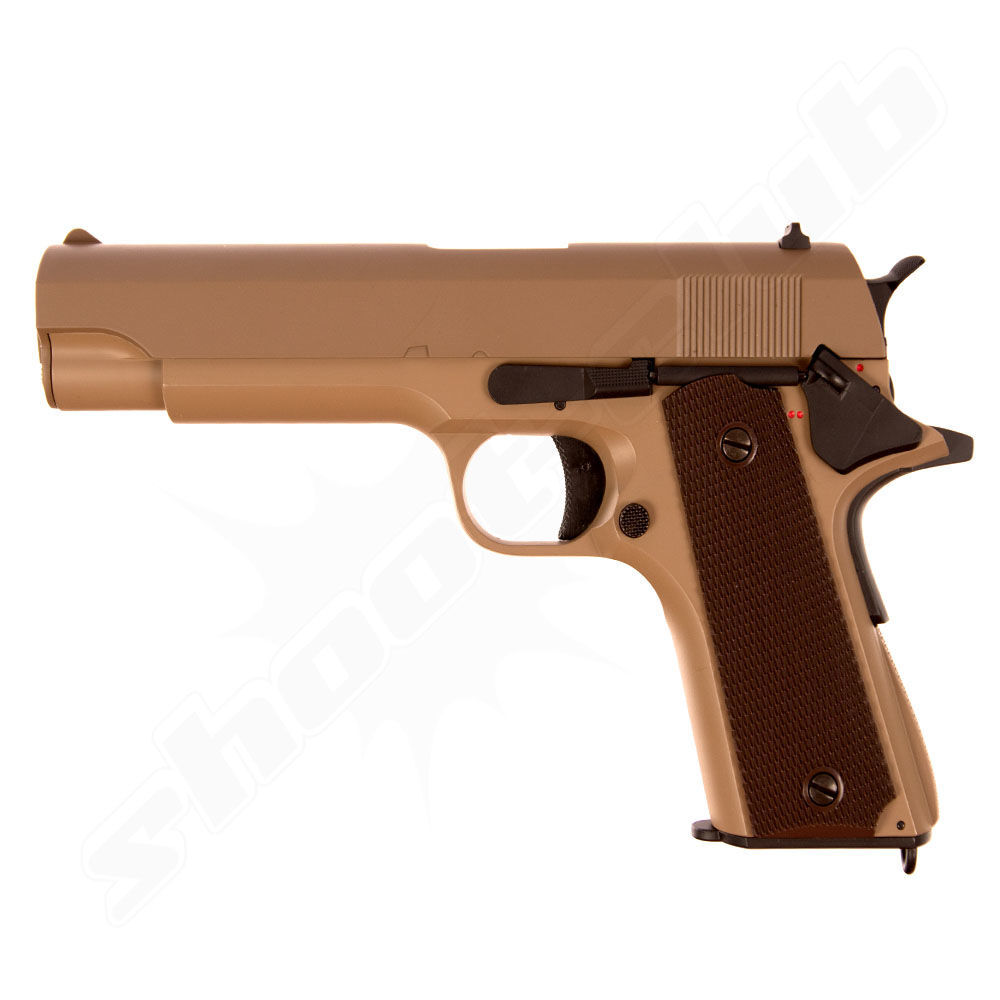 CYMA CM.123 AEP M1911A1 Airsoft 0,5 Joule - TAN