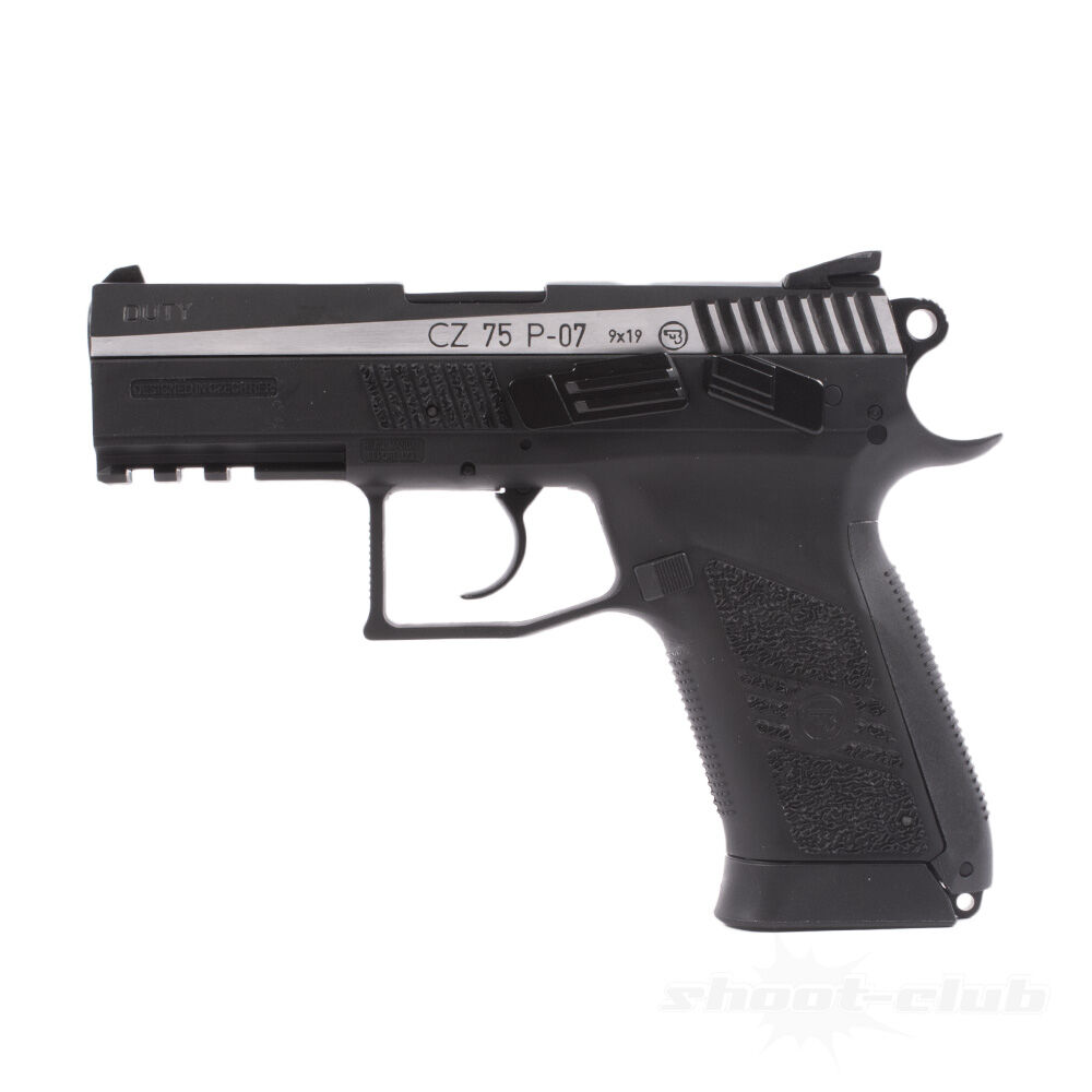 CZ 75 P-07 Duty Co2 Pistole Blowback 4,5mm BB Dual Tone
