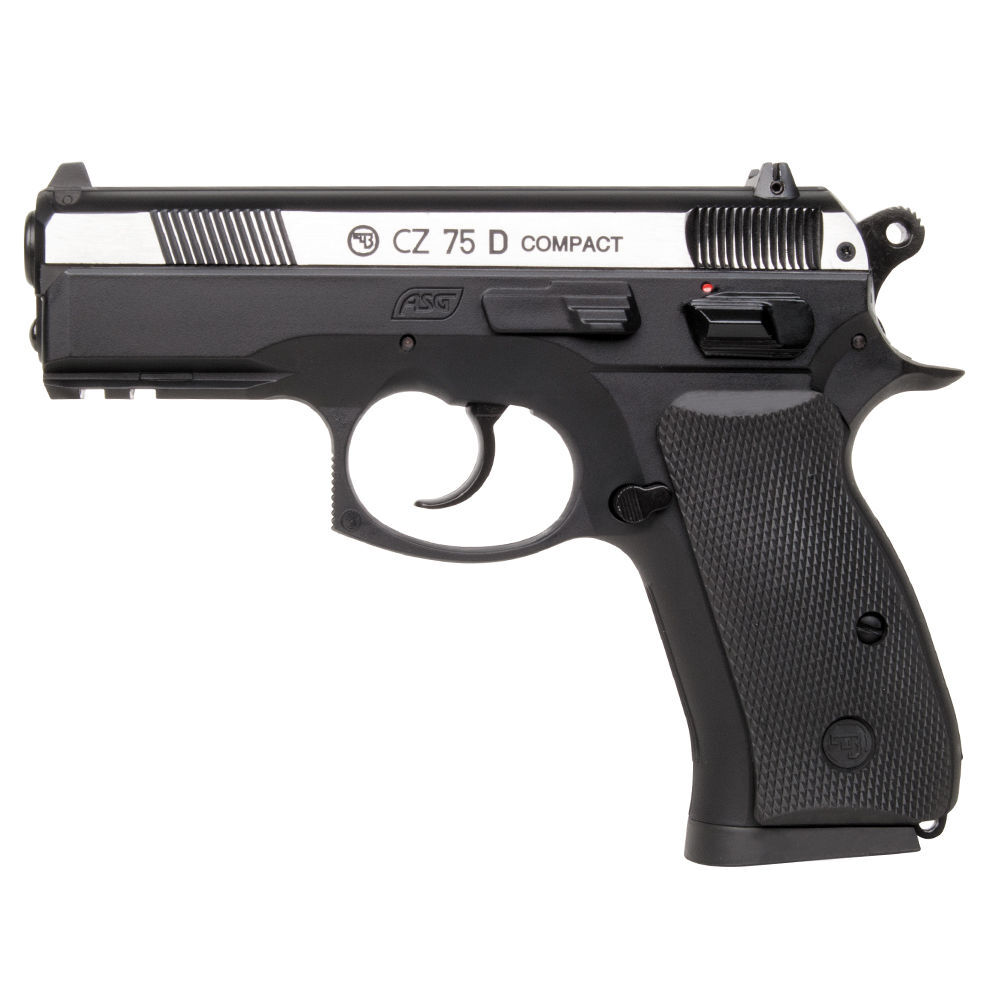 CZ 75D Compact Co2 Pistole NBB 4,5mm BB Dual Tone