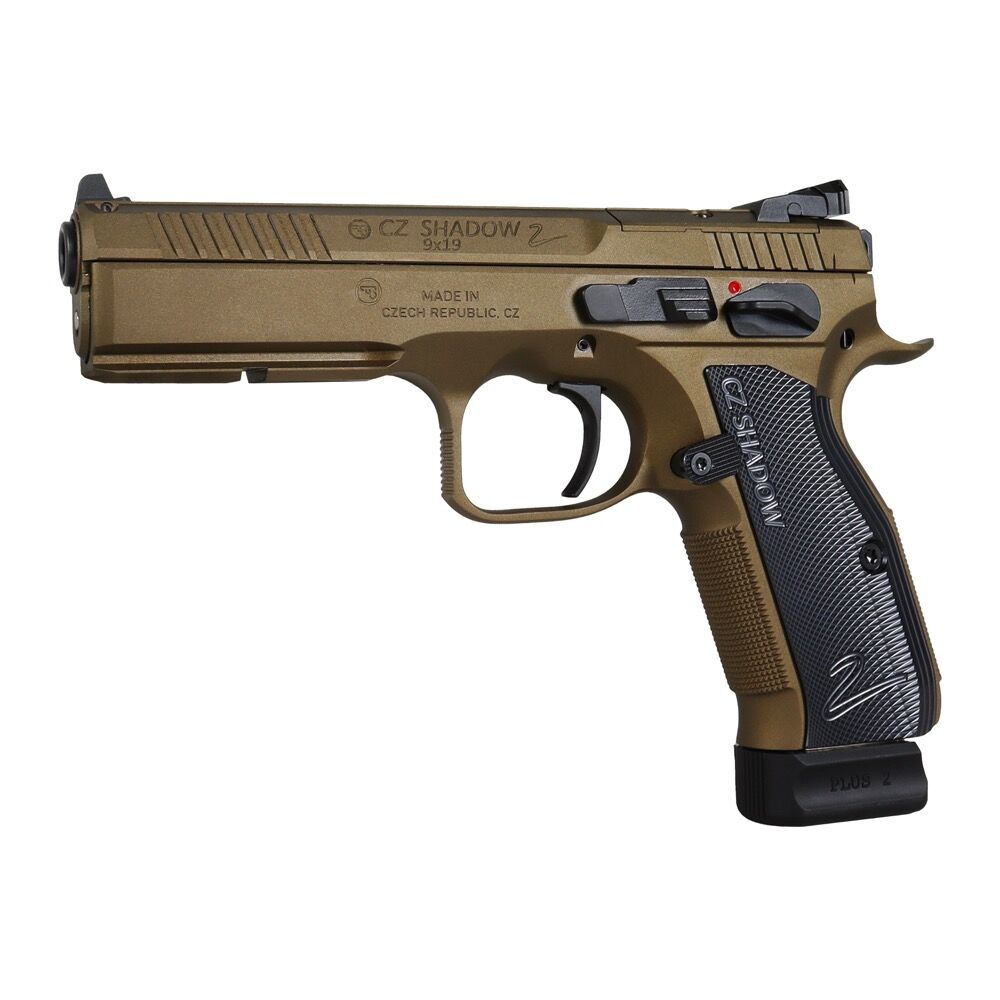 CZ Shadow 2 SA / OR Bronze 9mm Luger halbautomatische Pistole