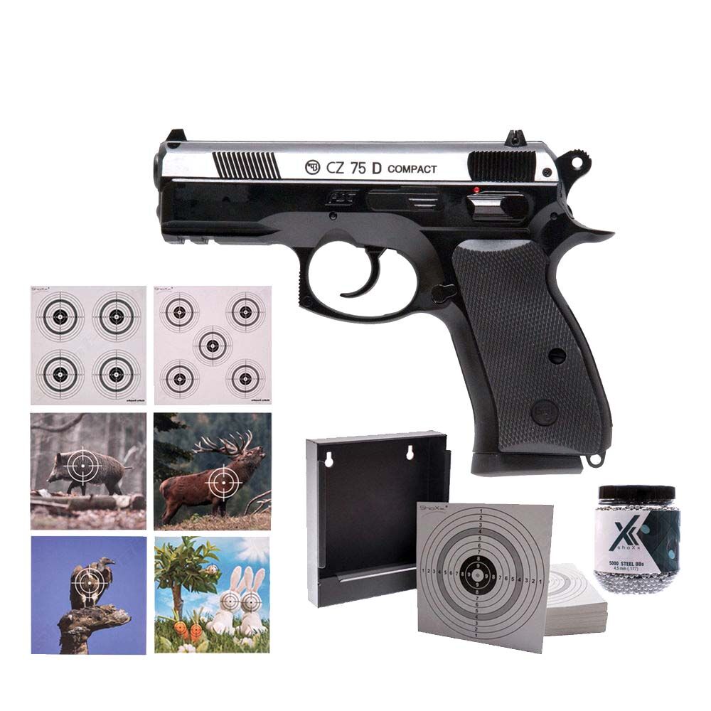 CZ75D Compact Dual Tone Kal. 4,5mm BB - Zielscheiben-Set