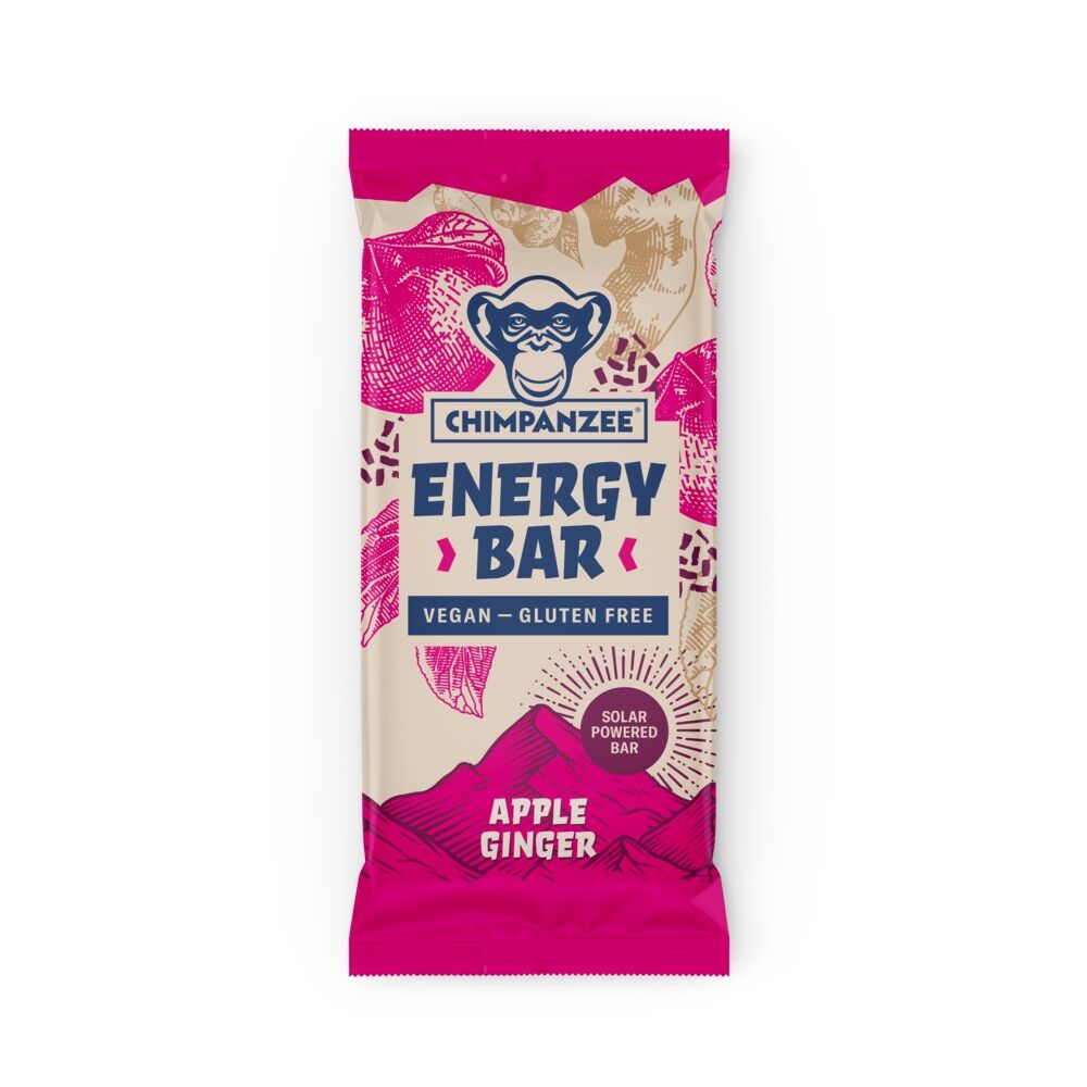 Chimpanzee Energy Bar Apple & Ginger 55g