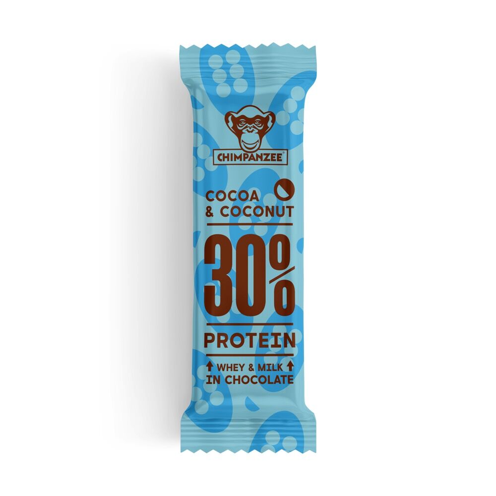 Chimpanzee Protein Bar 30% Cocoa & Coconut 50g