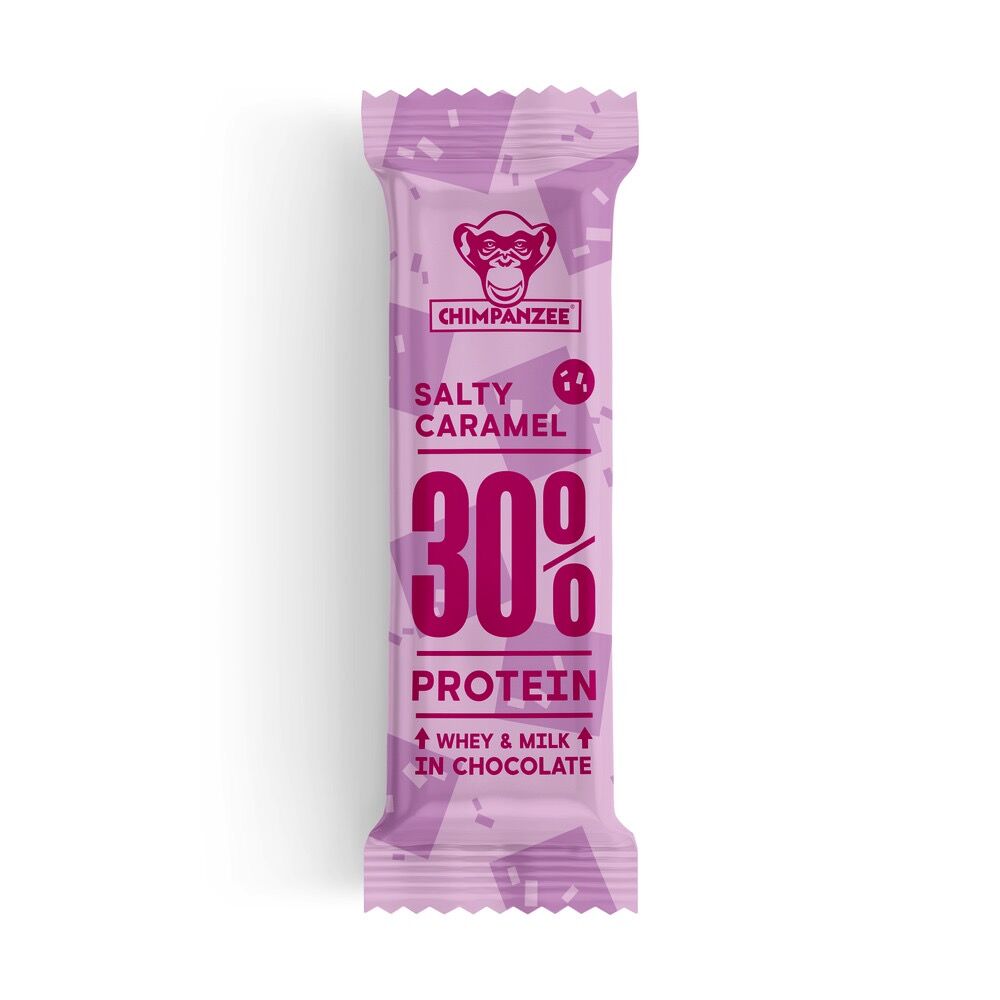 Chimpanzee Protein Bar 30% Salty Caramel 50g