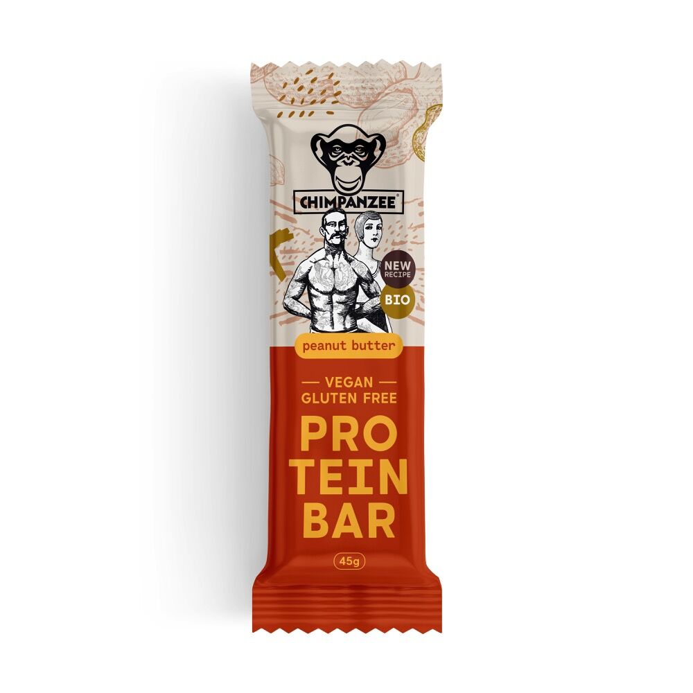 Chimpanzee Protein Bar Peanut Butter - BIO 45g