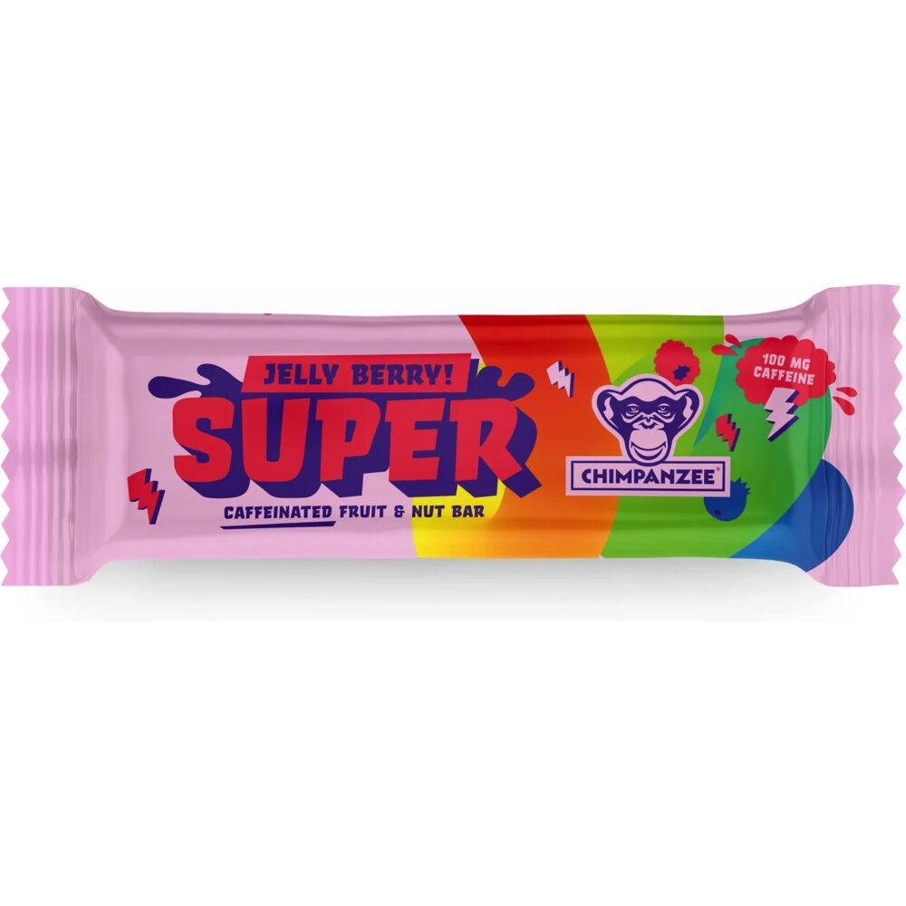 Chimpanzee Super Bar Jelly Berry + Caffein 55g
