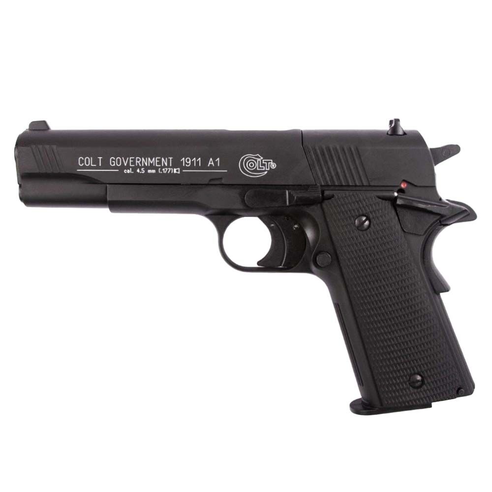 Colt Government 1911 A1 Co2 Pistole NBB 4,5mm Diabolo schwarz