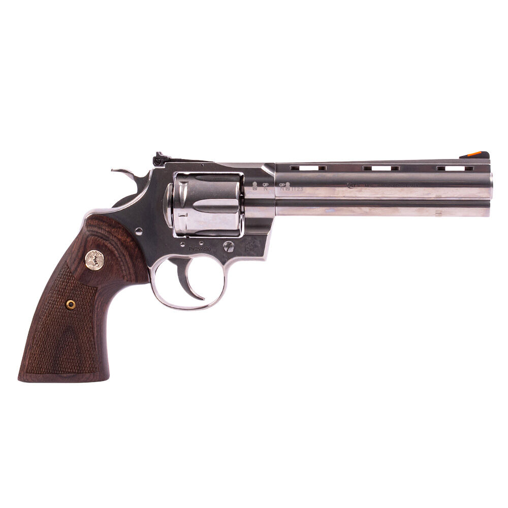 Colt Python STS 6 Revolver .357 Mag Walnussgriff