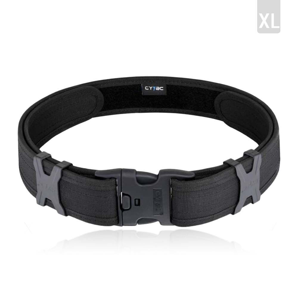 Cytac Duty Belt Einsatzgrtel Gr. XL 50 mm x 1270 mm Schwarz