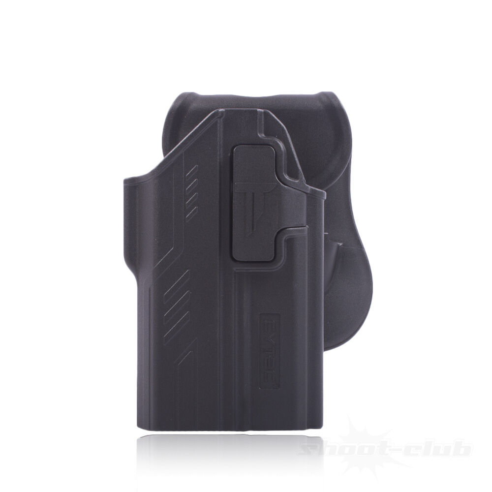 Cytac Glock 17 Light Bearing Holster Schwarz