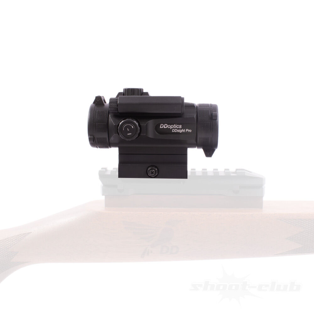 DDoptics DDsight PRO Red Dot Visier geschlossene Bauform 2 MOA