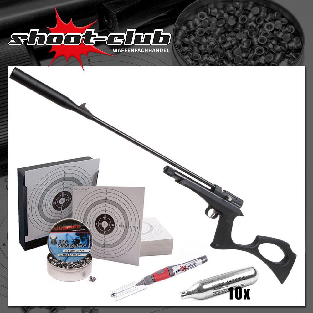 Diana Chaser Rifle Co2 Pistole Kaliber 4 5 Mm Diabolos Set