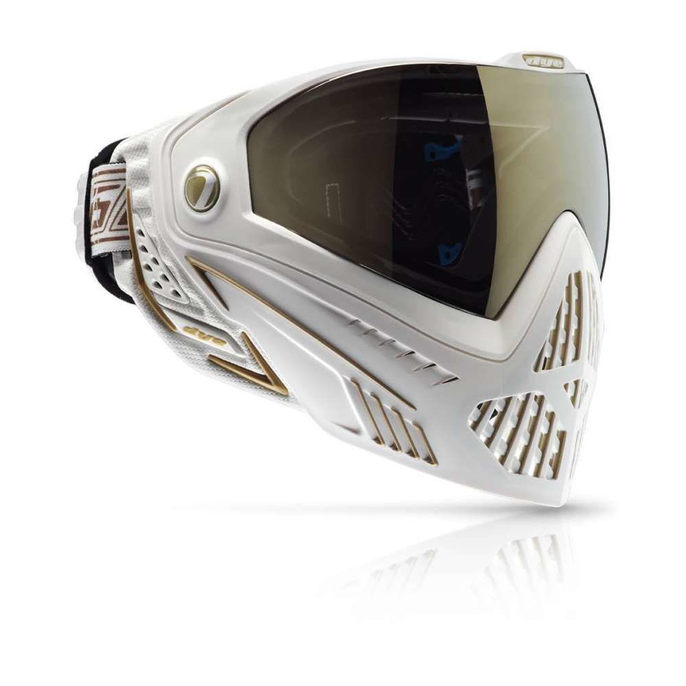DYE i5 Thermal Maske/Goggle Painball/Airsoft White/Gold
