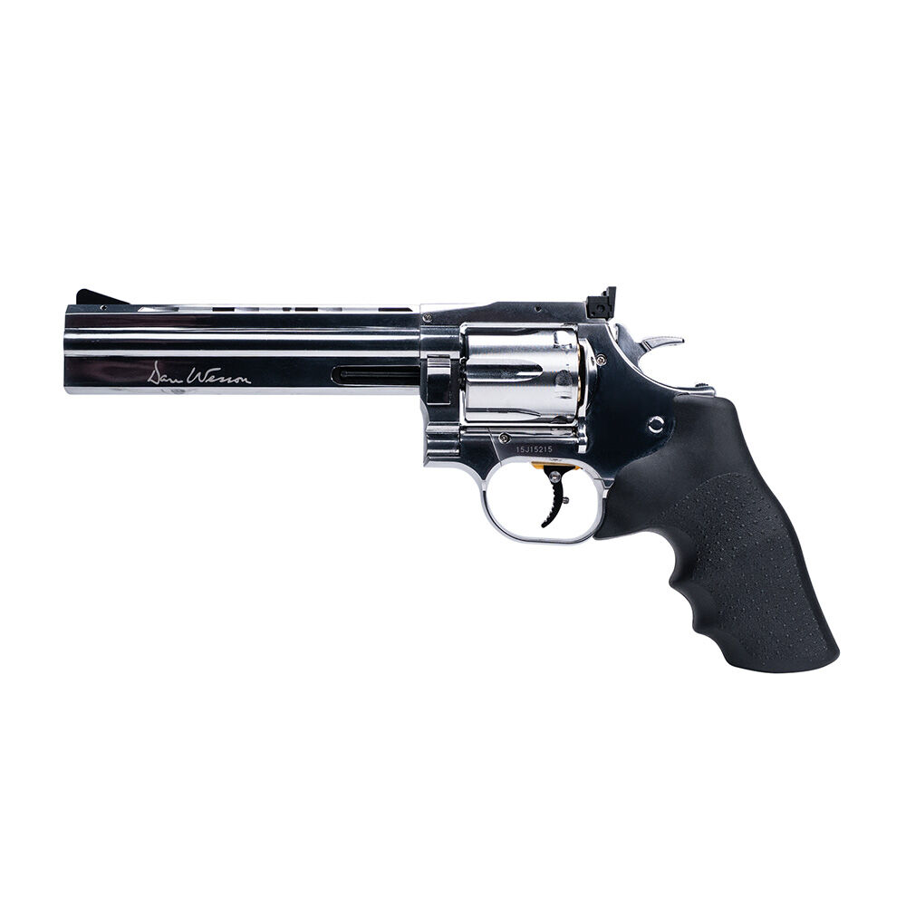 Dan Wesson 715 6 Zoll Co2 Revolver Special Collab Edition 4,5mm Steel BB Silver